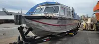 1974 31’6 x 8’5 Aluminum Work/Crew Boat & Trailer