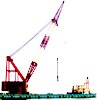 Floating cranes from China