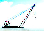 Sheerleg Floating Crane