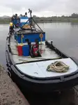 64′ x 18′  1100 hp Tug with Retractable Wheelhouse