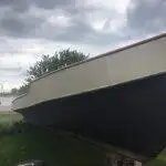 50′ x 16′ Heavily Framed Twin Screw Hull